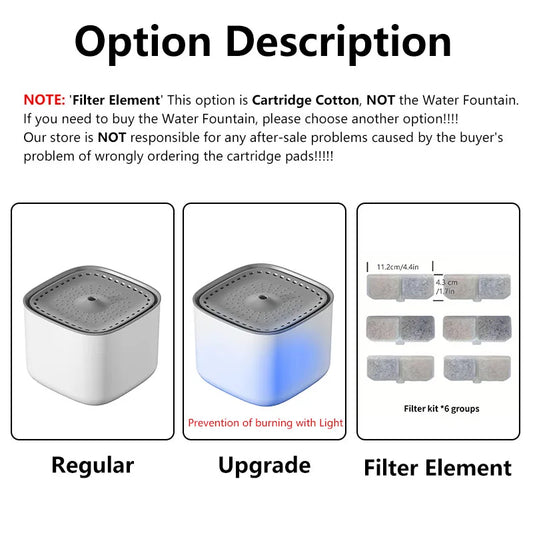 💧 3L Cat Water Fountain - USB Automatic Recirculating Filter